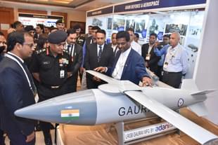File photo of a scaled model of Gaurav glide bomb. (Wiki)